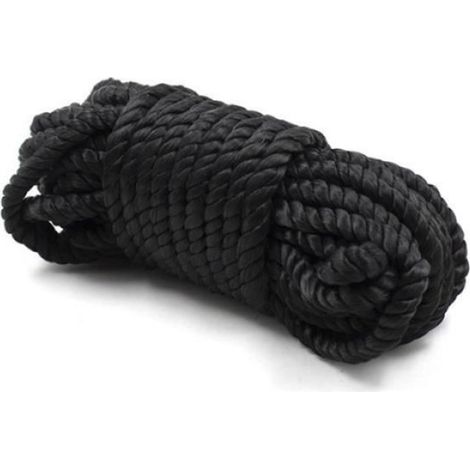 Corde - Cordage En Polyester Et Coton 5 M - Pour Atelier Créatif Nœuds Décoratifs Et Organisation Domestique - 1 Pièce (1/4)