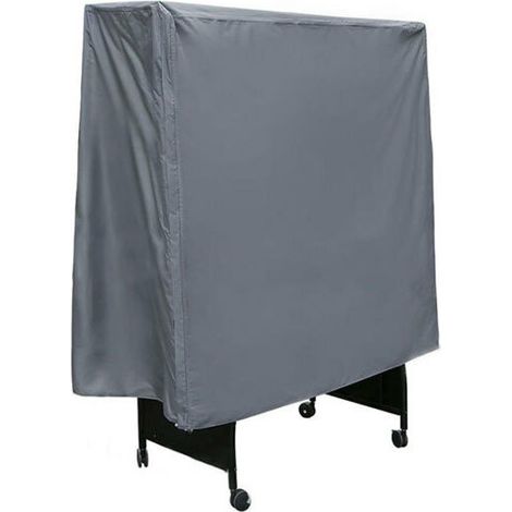 Housse de table de ping-pong extérieure, PVC, imperméable, résistante aux UV, 185x165x70 cm G
