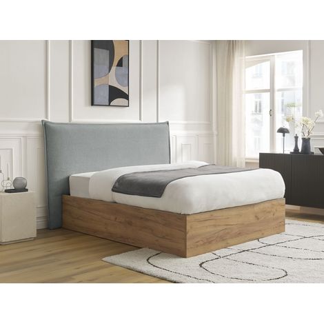 BOBOCHIC - Lit coffre CHARLIE  180x200 Gris (1/5)