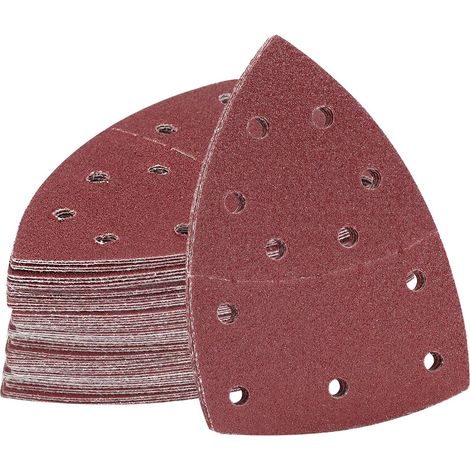 Papier Abrasif pour Ponceuse, Papier Poncage Mouse, 72 Pièces (1/5)
