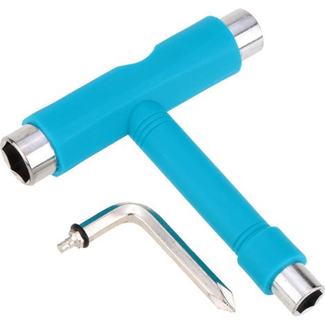 5-in-1 tragbarer T-Schlüssel für Skateboard und Longboard