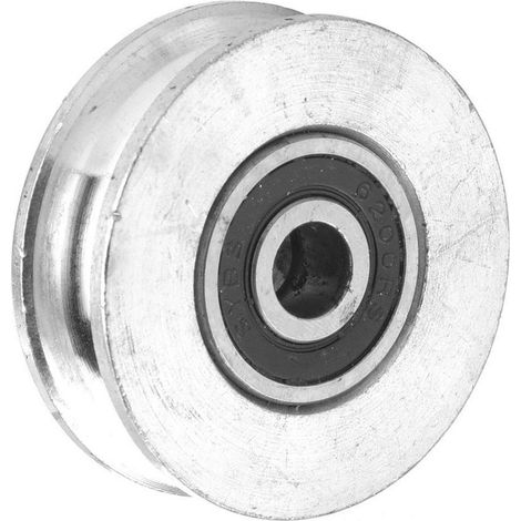 Roue de roulement haute résistance, guide-câble métallique pour poulie (56 mm) (1/5)
