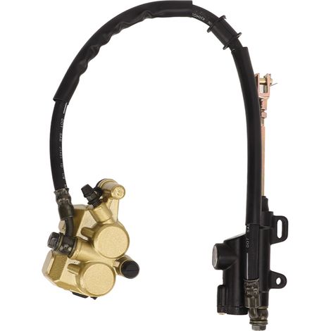 Système d'étrier de frein à disque arrière hydraulique et plaquettes de frein pour motos tout-terrain Thumpstar PIT PRO 110cc, 125cc, 140cc et 150cc. (1/5)