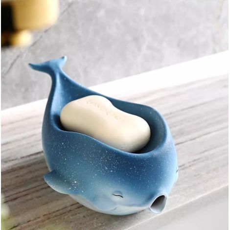 Porte-savon en forme de porte-savon, porte-savon en forme de baleine