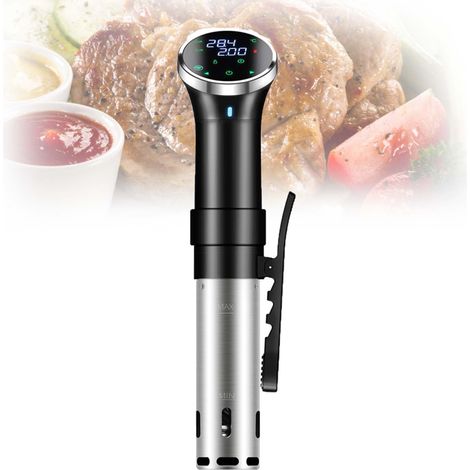 Appareil De Cuisson Sous Vide, Thermoplongeur, éCran Tactile, TempéRature Et Minuterie PréCises, Cuisson Anti-SéChage, Convient Pour La Maison, Le Restaurant, Etc (1/5)