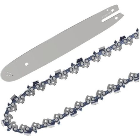 Lot de 4 chaînes de tronçonneuse 1/4 po compatibles avec les mini-tronçonneuses électriques sans fil de 4 po, 28 maillons d'entraînement, 10 cm (1/5)