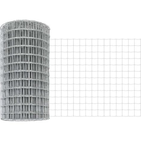 Clôture de style européen, 0,4 x 10 mètres, en fer forgé recouvert de PVC.