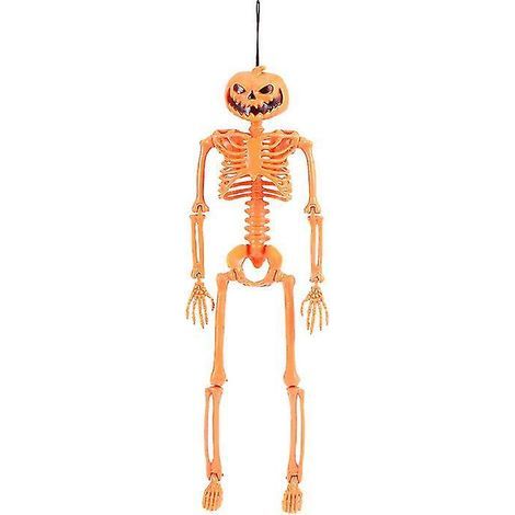 1 squelette en plastique pour décoration d'Halloween (1/3)