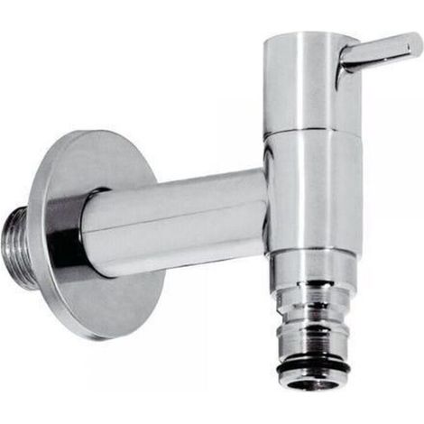 Robinet de Jardin Chrome - TRES 03450102 (1/2)