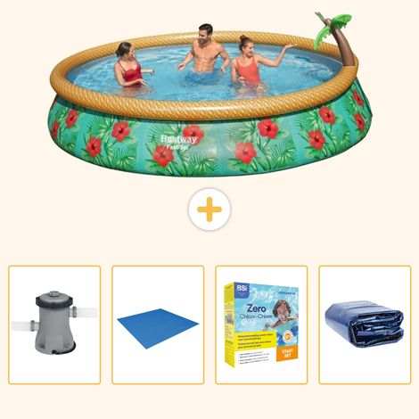 Bestway Bestway Fast Set Ronde - 457x84 cm - 5-pièces  S245 (1/5)