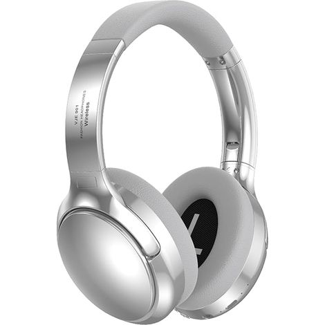 Casque audio Bluetooth 5.3 supra-auriculaire pliable sans fil avec microphone, audio haute résolution et 15 h d'autonomie. (1/5)