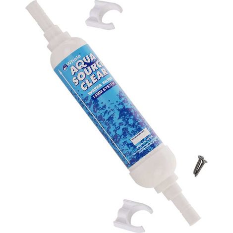 Whale Aquasource Clear 15mm Wasserfilter mit Aktivkohle-Wohnmobil, Campervan, Wohnwagen und Vanlife
