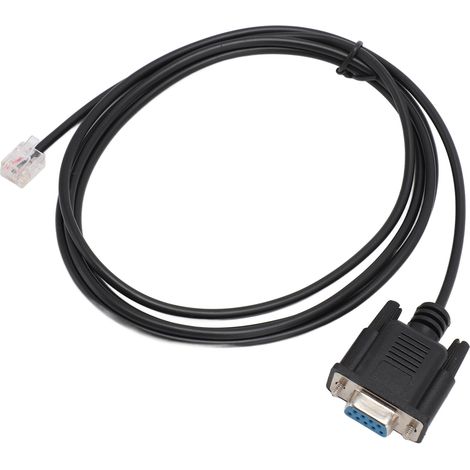 Câble console série DB9 RS232 vers RJ11 6P4C en PVC de 1,8 m (6 pi), Plug and Play pour APC AP7800 AP7900 940‑0144A (1/5)
