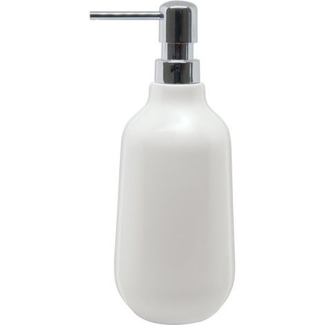Dispensador de jabón Cerámica SENSE Blanco brillante Elements de Spirella