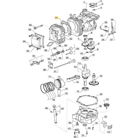 ORIGINAL STIGA Zylinderkopfdichtung Motor TRE0701 Rasentraktor 118551504/0