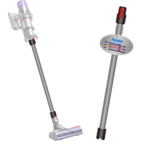 Verlängerungsrohr für Dyson V15 V11 V10 V8 V7 Staubsauger, Rohr für Dyson Ersatz Teleskoprohr Schnellspanner Verlängerungsstange, Staubsaugerrohr Zubehör 73cm(Grau) (1/5)
