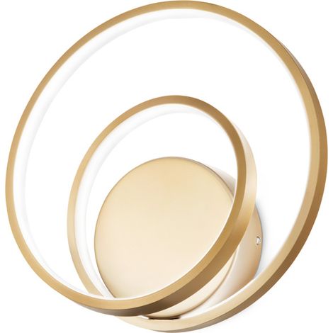 Applique Moderna Dali Oz Metallo Ottone Led 28W 3000K Luce Calda (1/2)