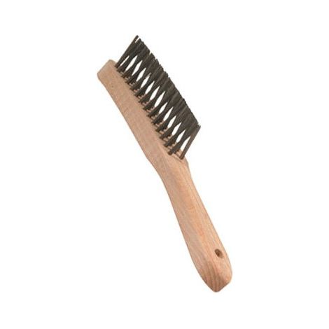 Brosse métallique 4 rangs fil acier Castolin