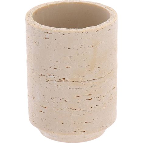 Bicchiere in poliresina travertino 300ml - travertino - Tendance