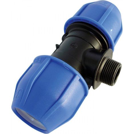 Té De Dérivation 16b Mâle Diamètre 25 Mm - 1' - Rain Irrigation