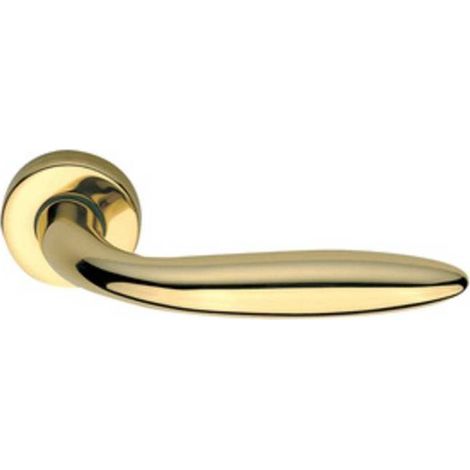 MANIGLIA ZAMA NEW SOFT C/BOCCHET INOXBRASS ORO