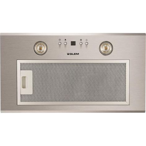 GLEM Cappa a Scomparsa GHF545IX Aspirante Colore Acciaio Inox