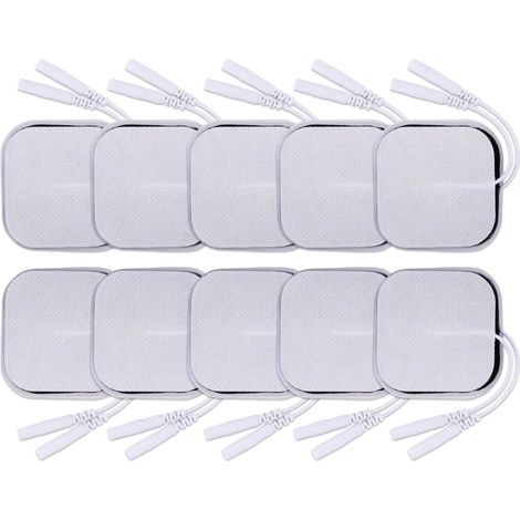 Physiotherapy accessories for TENS electrodes: replacement non-woven adhesive patches for TENS electric body massage device 03572