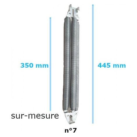 Ressorts n 7 Novoferm sur-mesure 80026005 pour porte de garage basculante
