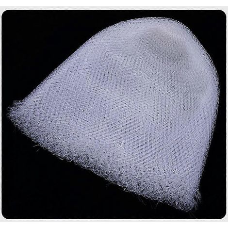 Épuisette de pêche en nylon transparent, maille losange pliable, 6 profondeurs, épuisette pliable (1/5)