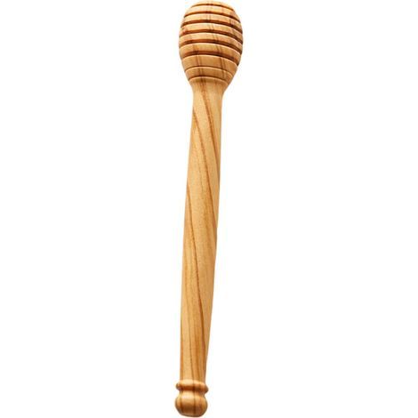 Agitateur à miel en bois, 15 cm, pour cuisines et cafés. (1/5)