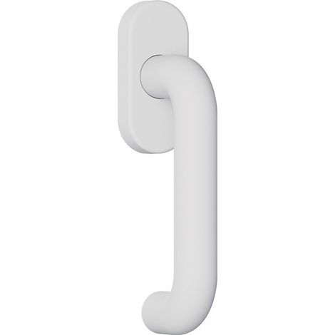 Poignée fenêtre 111PBFG PA 98 blanc 30mm Stand.HEWI