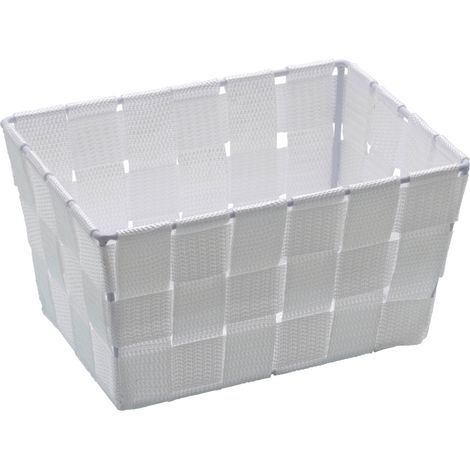 WENKO Badkorb Adria Mini Long 19x14x9cm White