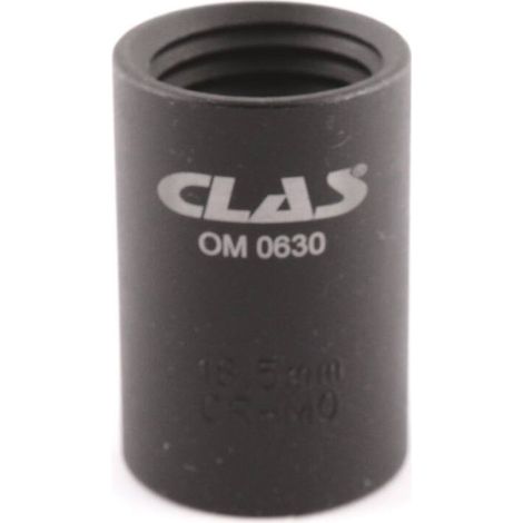 Douille filetage inversé 18.5mm L.38mm 1/2" Cr-Mo - SA 0632 - CLAS Equipements