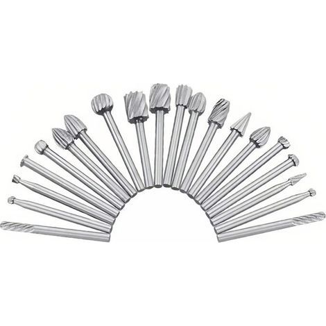 20 Hartmetall-Fräser für Dremel-Rotationsschleifer, Schneidset (1/5)
