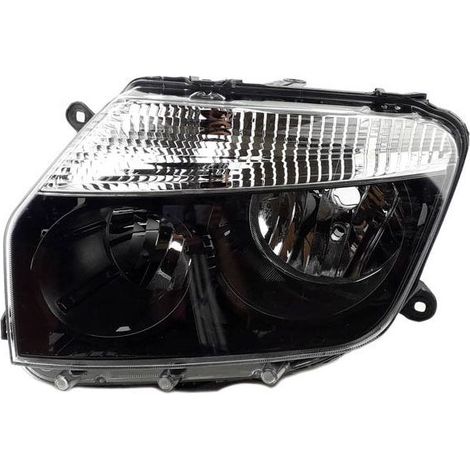 Faros izquierdo Dacia Duster, con espejo retrovisor negro, 260101891R 2010-2014