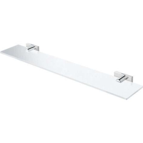 Estante de cristal Duravit Karree 60cm, mate, cromo, 0099501000 (1/3)