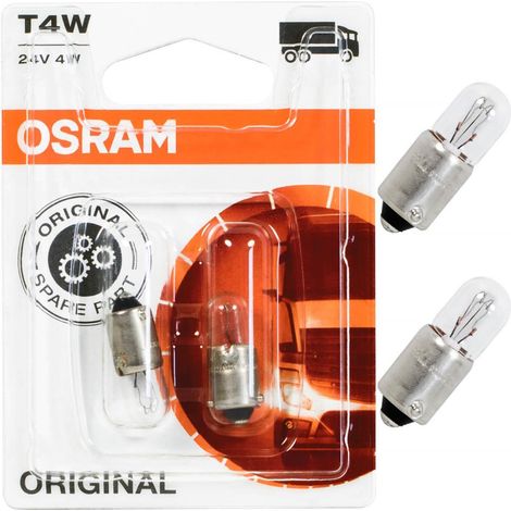 Osram T4W Original Line 3930-02B 24V LKW-Lampen 2 St.Doppelblister - Auto Lampe Premium E-geprüft - Versand DE (1/3)