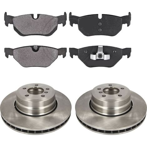 KIT FRENI POSTERIORI compatibile con BMW X1 (E84) - DISCHI + PASTIGLIE OEM: FDB1807 / A 00 439 / 17788 /SOSTITUZIONE DIRETTA/BASSA POLVERE/SILENZIOSO
