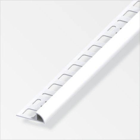 PROFILO JOLLY PVC 10X2,5 BIANCO. Prezzo per 1 pezzo. (1/2)