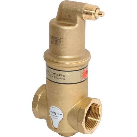 SpiroVent Solar Autoclose Mikroblasenabscheider mit 1 1/4'' Innengewinde AA125FBA08