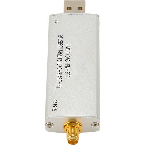 RTL-SDR V3 R820T2 TCXO Récepteur Radio Défini par Logiciel Professionnel avec Connecteur SMA (1/5)