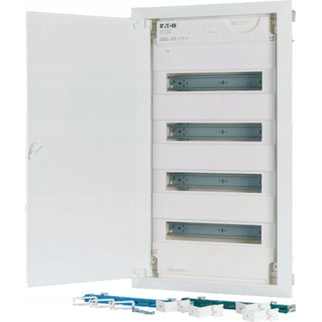 CUADRO ELÉCTRICO DE PLÁSTICO KLV-48UPS-F PT 48M 4X 12M N+PE IP30 715X360X100