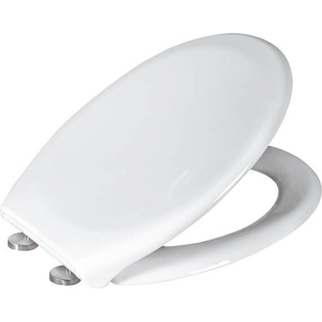 Showerdrape Granada White Quick Release Soft-Close Toilet Seat (1/5)