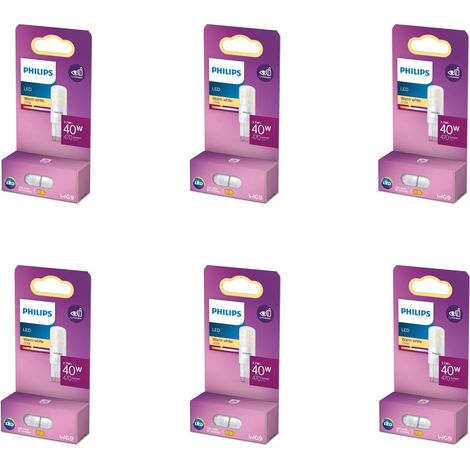 Philips Pacchetto vantaggio G9 Lampadina a Capsula 40W Non Dimmerabile Luce Bianco calda - 6 pezzi (1/3)