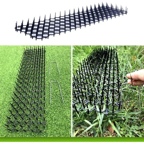 Tapis répulsif anti-chats et chiens pour jardin avec pointes (1/4)