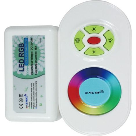 Controlador de radiofrecuencia/mando a distancia para la cinta de LED de color de 12V RGB (1/4)