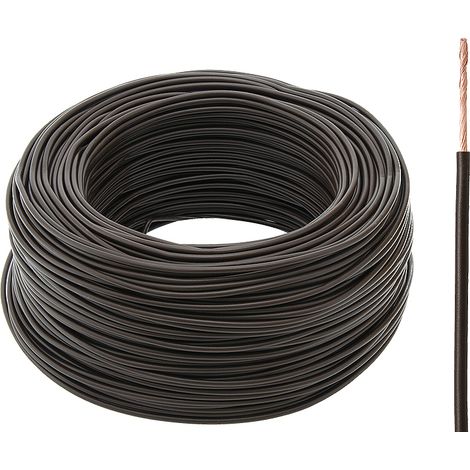 Cavo marrone LGY H05V 1X 0.75 - 2 m