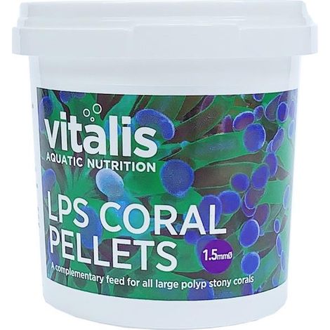 Futter für Korallen, LPS-Granulat, Futter für Meerwasseraquarien, 1,5 mm, 60 g