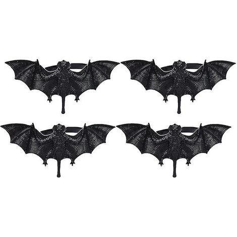4 Stück Halloween-Serviettenringe für die Halloween-Dekoration