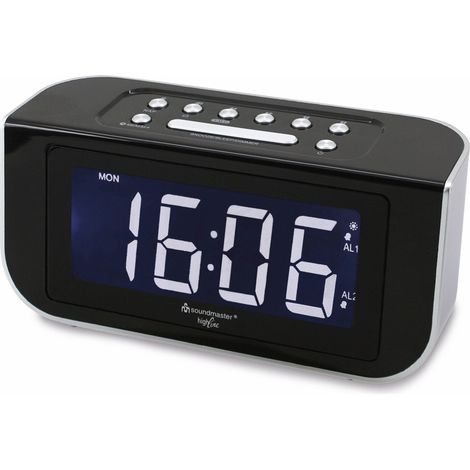 soundmaster FUR4005 Radiowecker UKW Schwarz